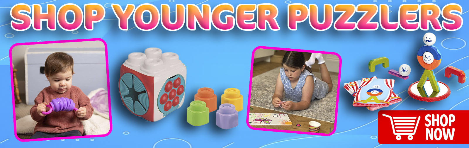 Shop All Younger Puzzles. Ages 0 - 8